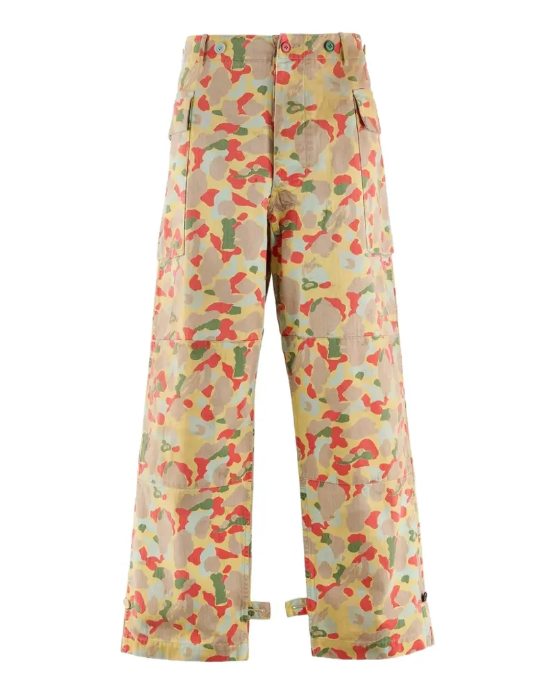 SAINT MXXXXXX x Sean Wotherspoon camouflage-print cargo pants - Nude Nude