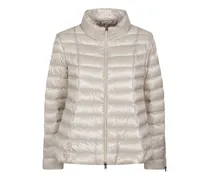 Gesteppter Kurzmantel - Nude