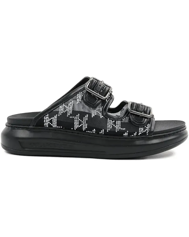 Karl Lagerfeld Kapri Sandalen 40mm - Schwarz Schwarz