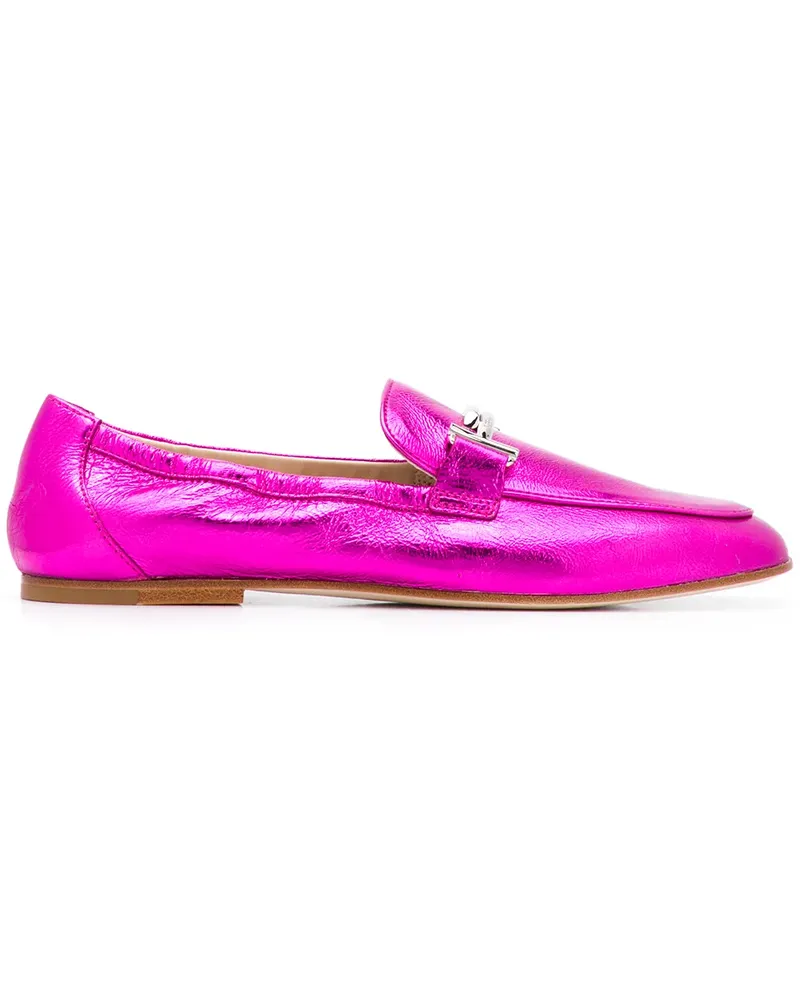 TOD'S Loafer mit Logo - Rosa Rosa