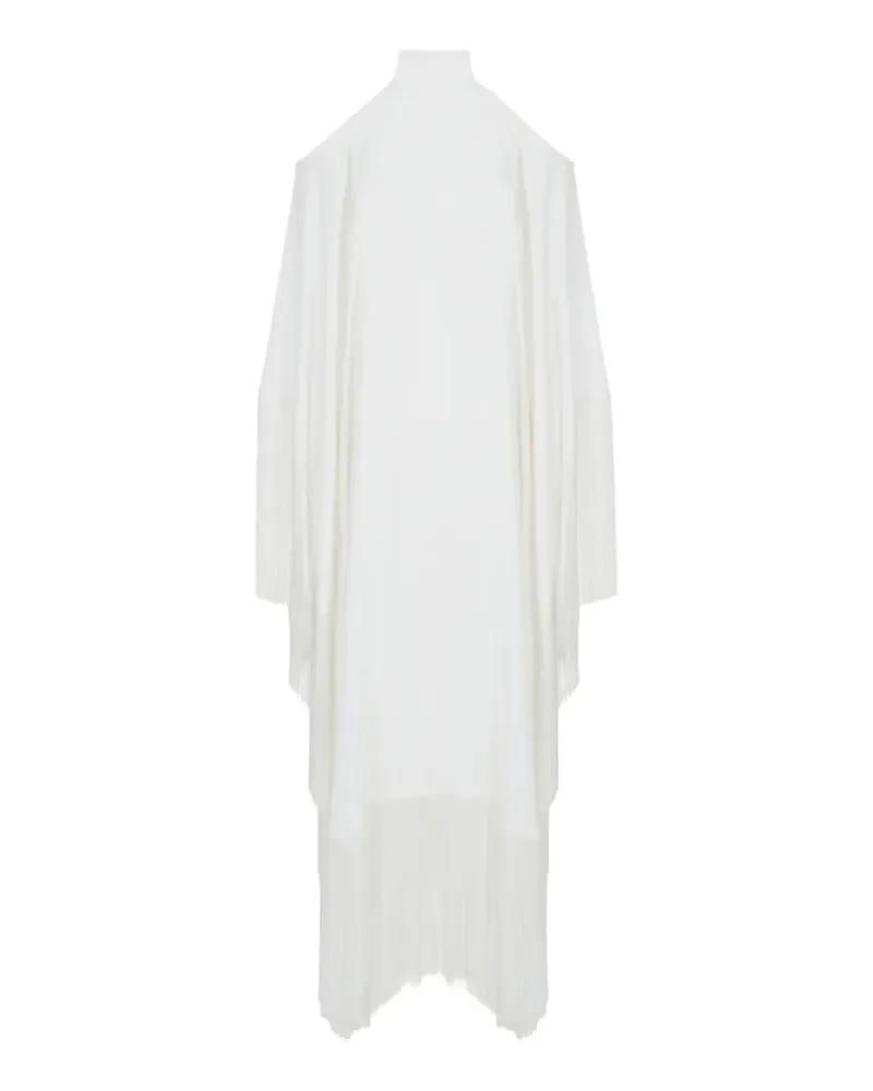 Taller Marmo Divina fringe-trimmed kaftan dress - Weiß Weiß