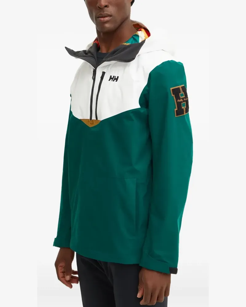 Helly Hansen Kapuzenjacke mit Logo - Grün Grün