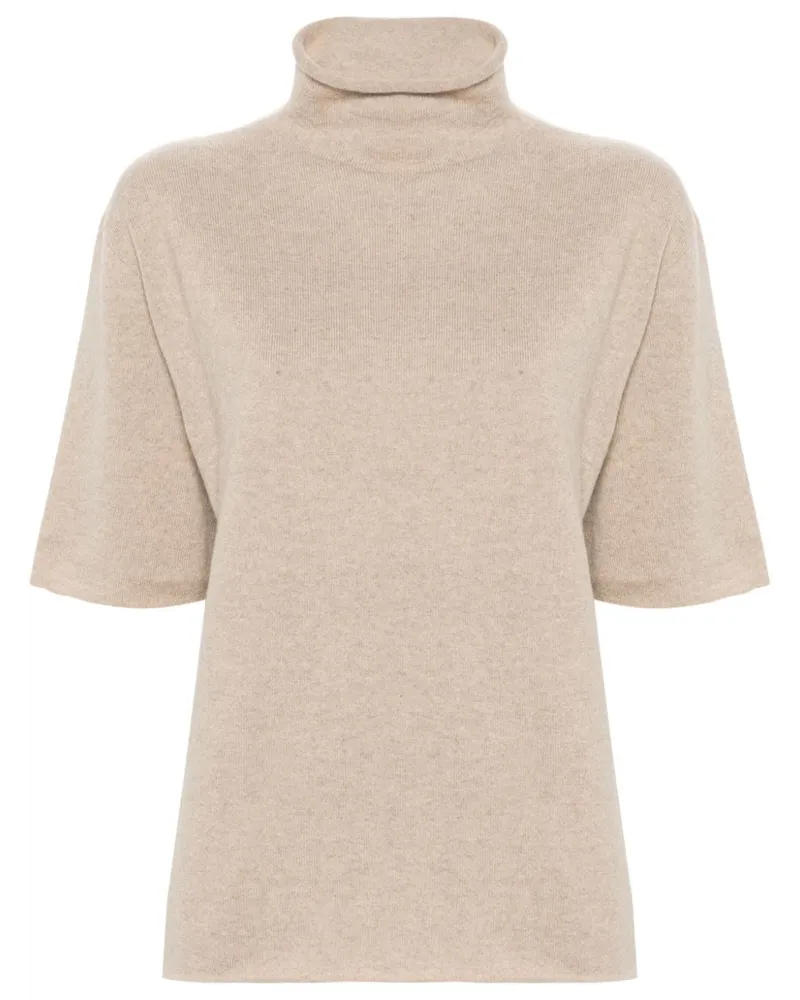 Jil Sander Pullover mit Stehkragen - Nude Nude