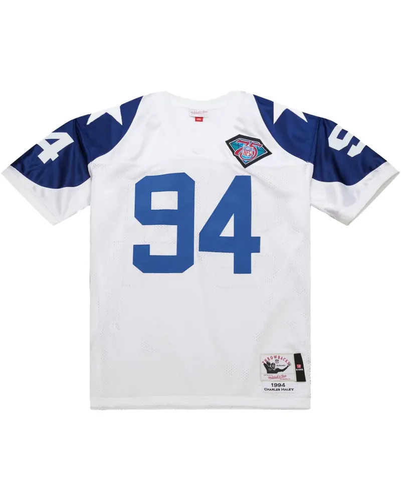 Mitchell & Ness 1994 Charles Haley Dallas Cowboys Authentic Trikot - Weiß Weiß
