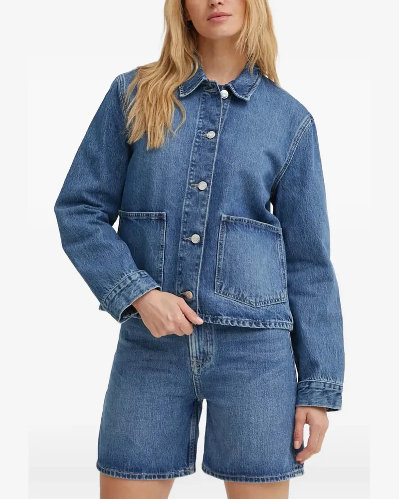 Samsøe & Samsøe SANADINA denim jacket - Blau Blau