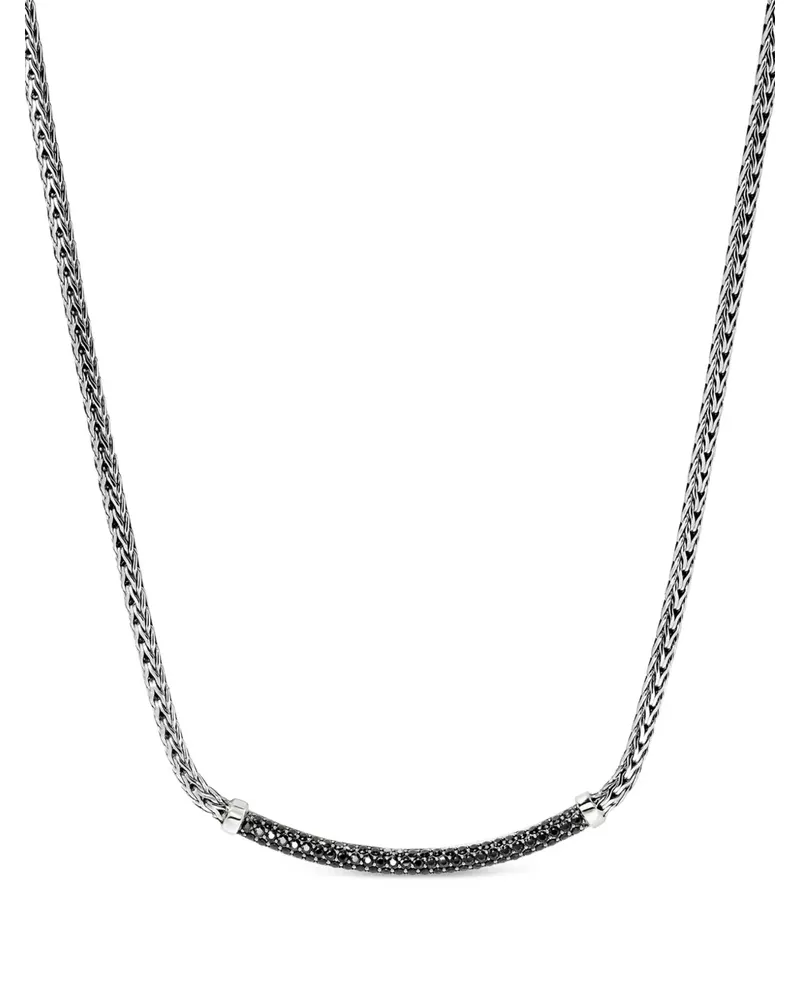 John Hardy JH Essential Halskette mit Saphir - Silber Silber
