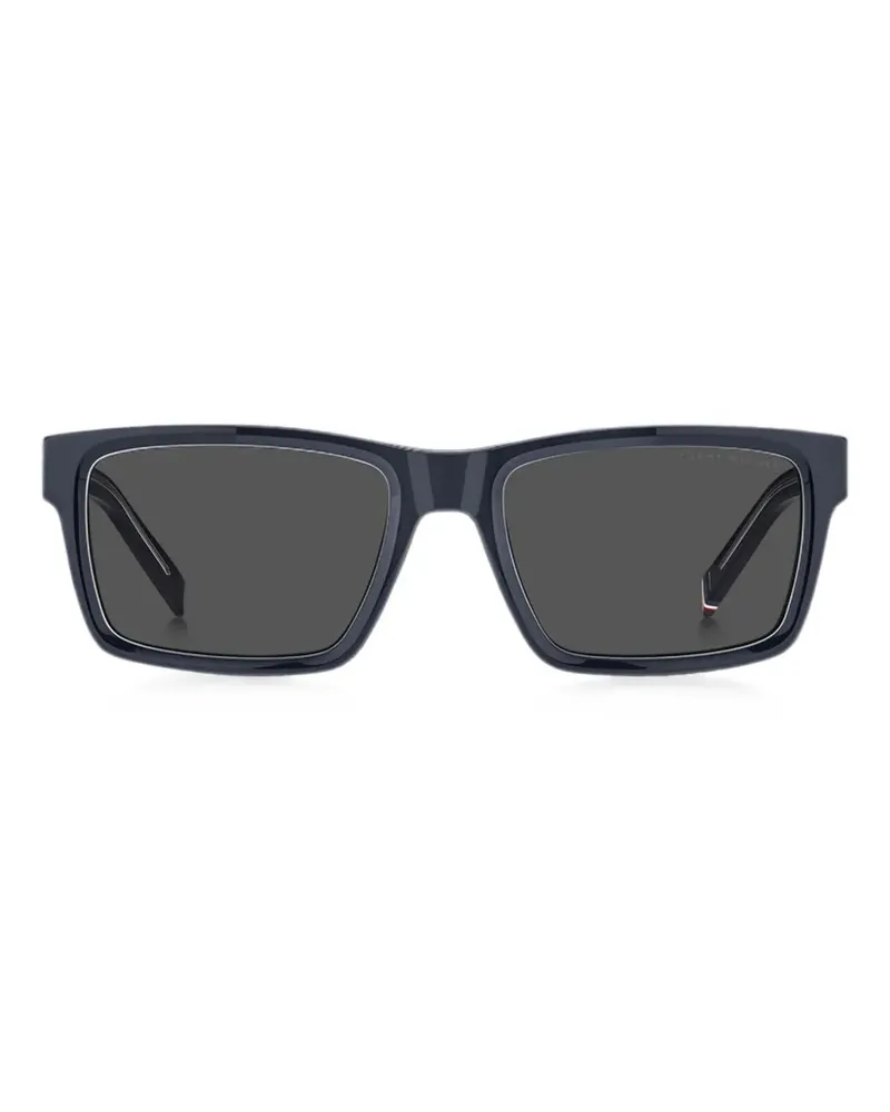 Tommy Hilfiger Sonnenbrille mit eckigem Gestell - Blau Blau