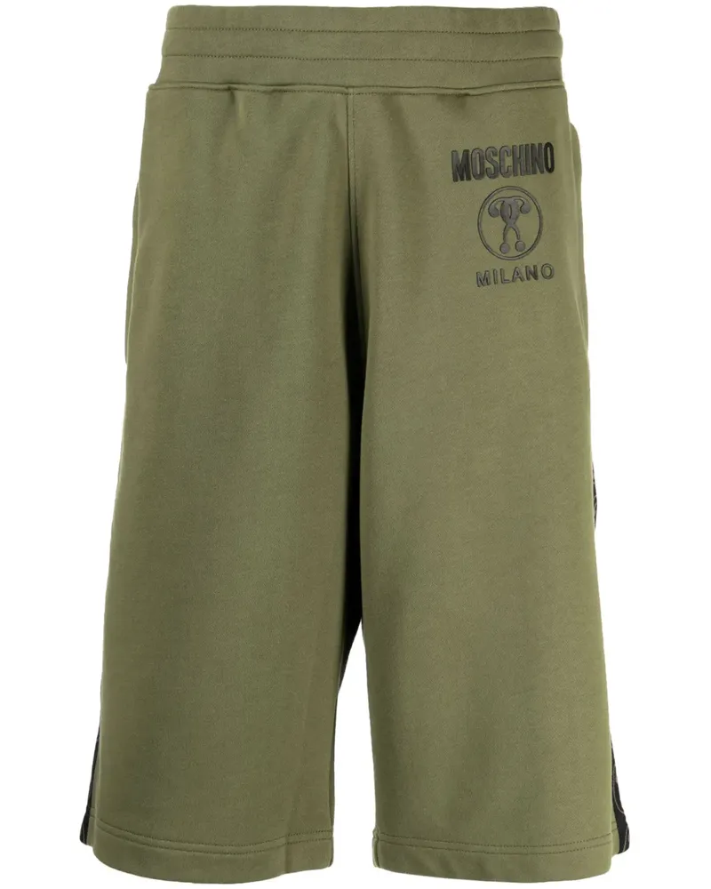 Moschino Joggingshorts aus Bio-Baumwolle - Grün Grün