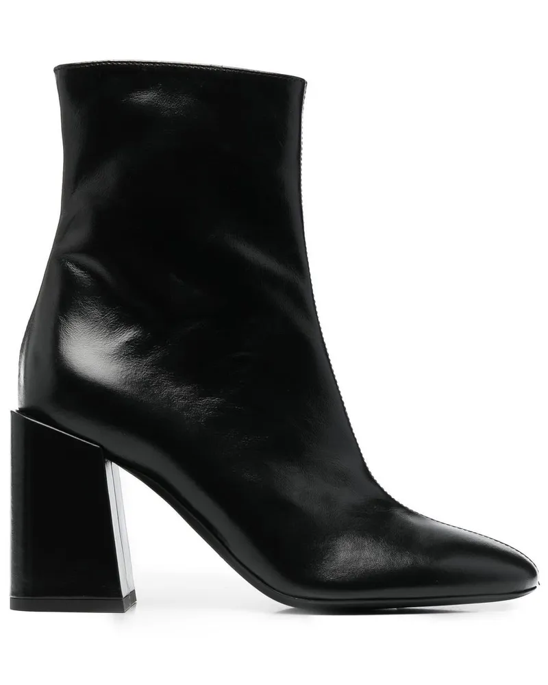 Furla Stiefeletten mit Blockabsatz - Schwarz Schwarz