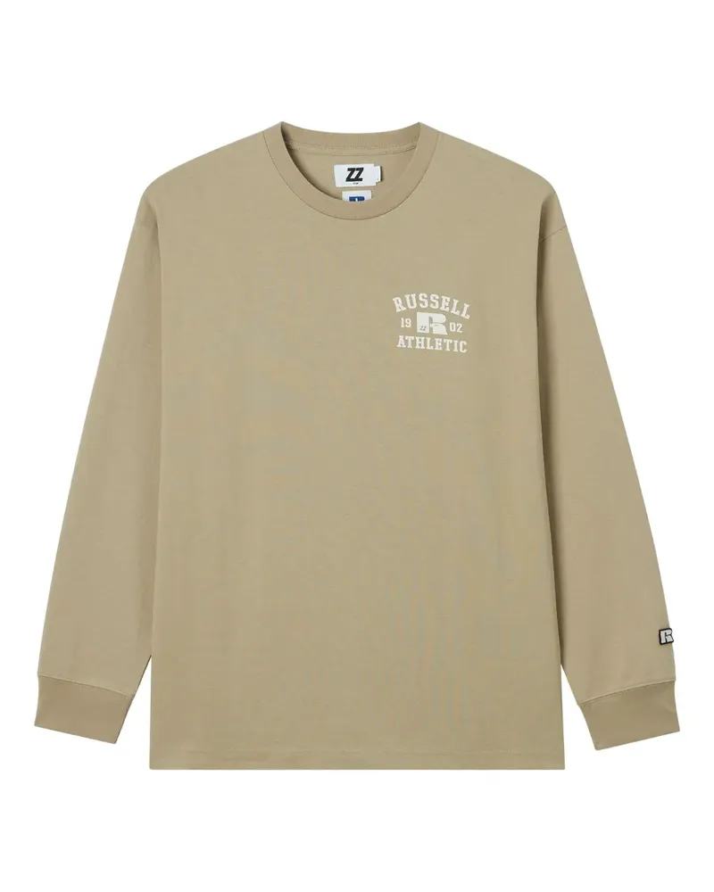 Izzue Russell Athletic Langarmshirt - Nude Nude