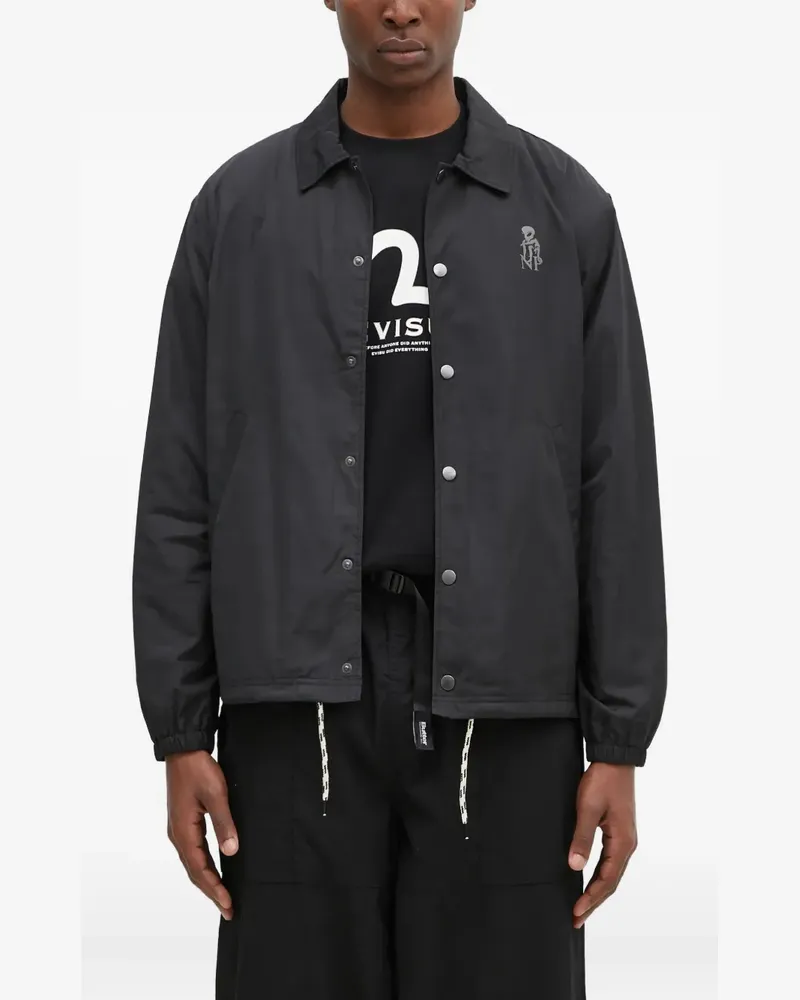 Aries Jacke mit Logo-Print - Schwarz Schwarz