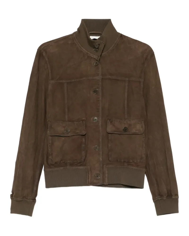 P.A.R.O.S.H. P.A.R.O H. buttoned flap-pocket jacket - Grün Grün