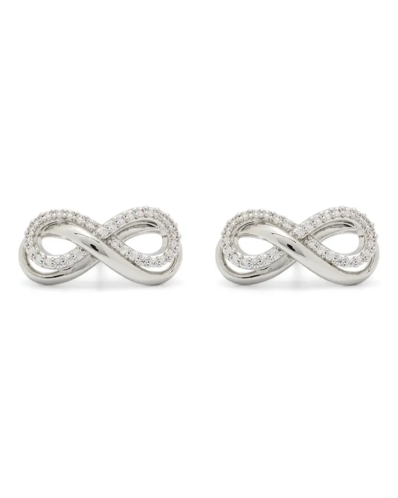Swarovski Hyperbola Ohrstecker - Weiß Weiß