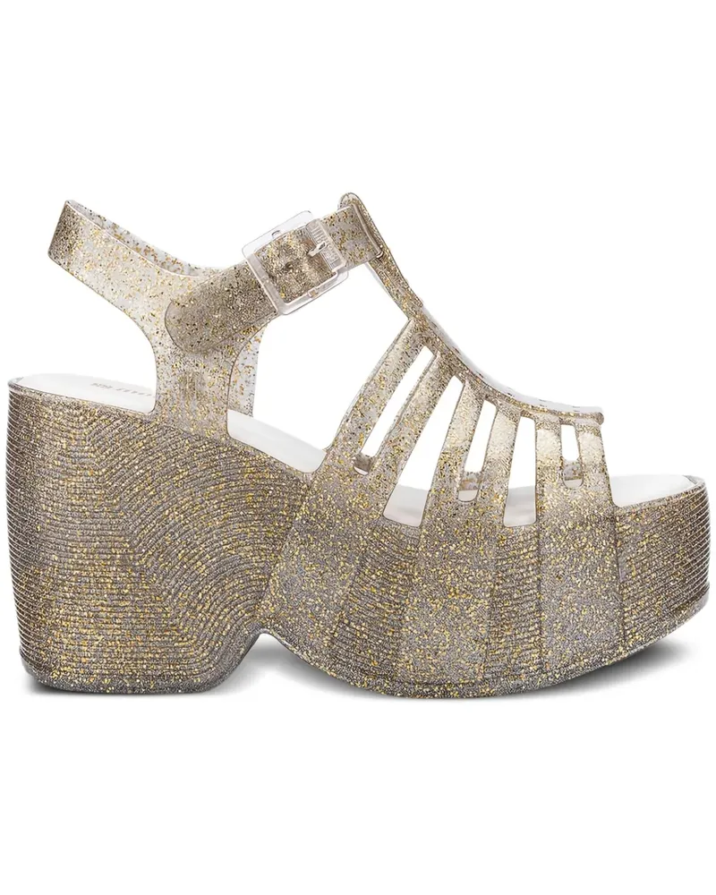 Melissa Sandalen mit Glitter 100mm - Gold Gold