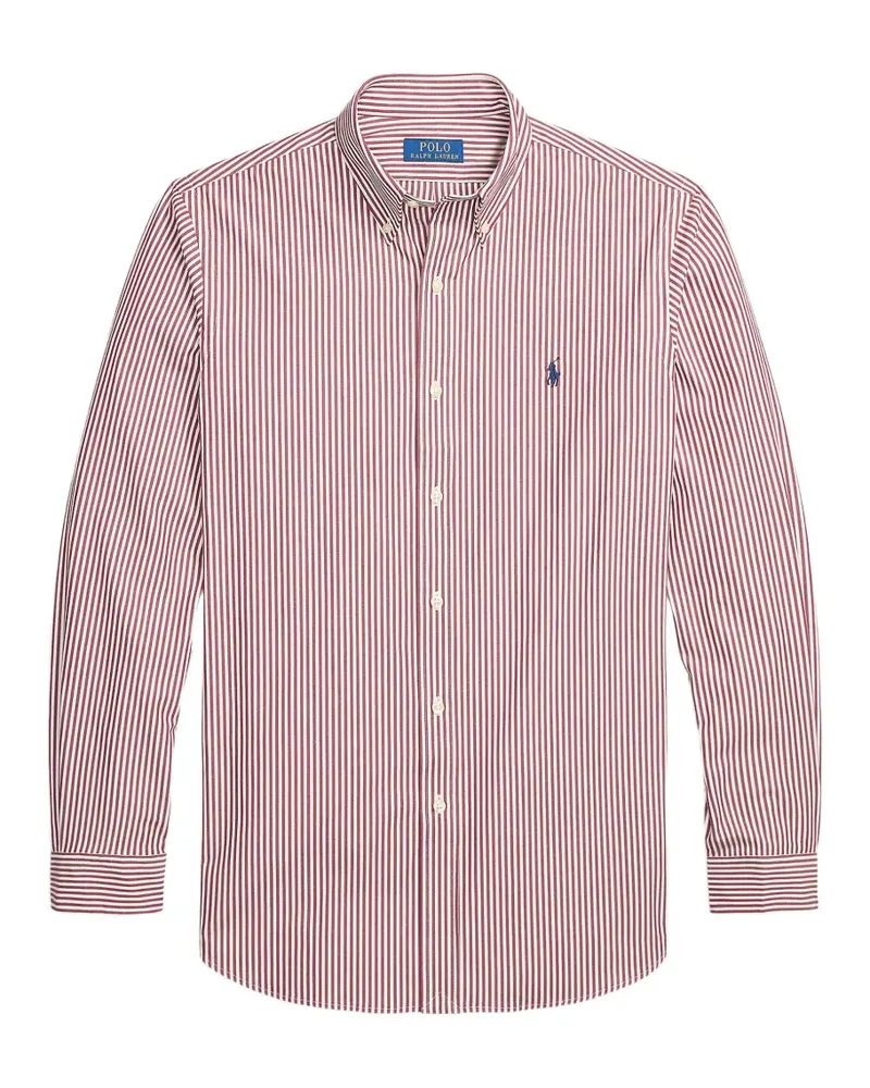 Ralph Lauren Gestreiftes Hemd - Rot Rot