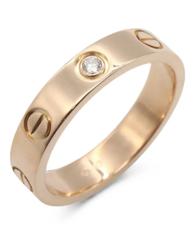 Cartier 2010s Mini Love diamond ring - Rosa Rosa