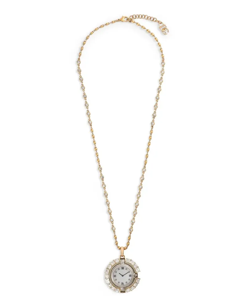 Dolce & Gabbana Halskette mit Uhr - Gold Gold