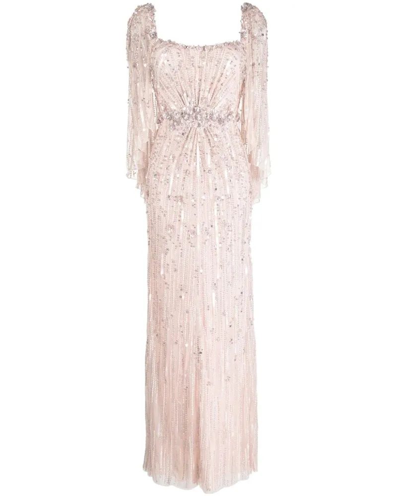 Jenny Packham Schmales Kleid Rosa