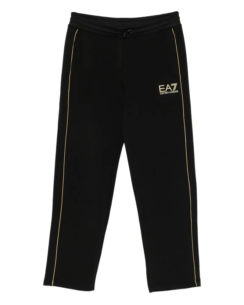 EA7 Hose mit Logo - Schwarz Schwarz