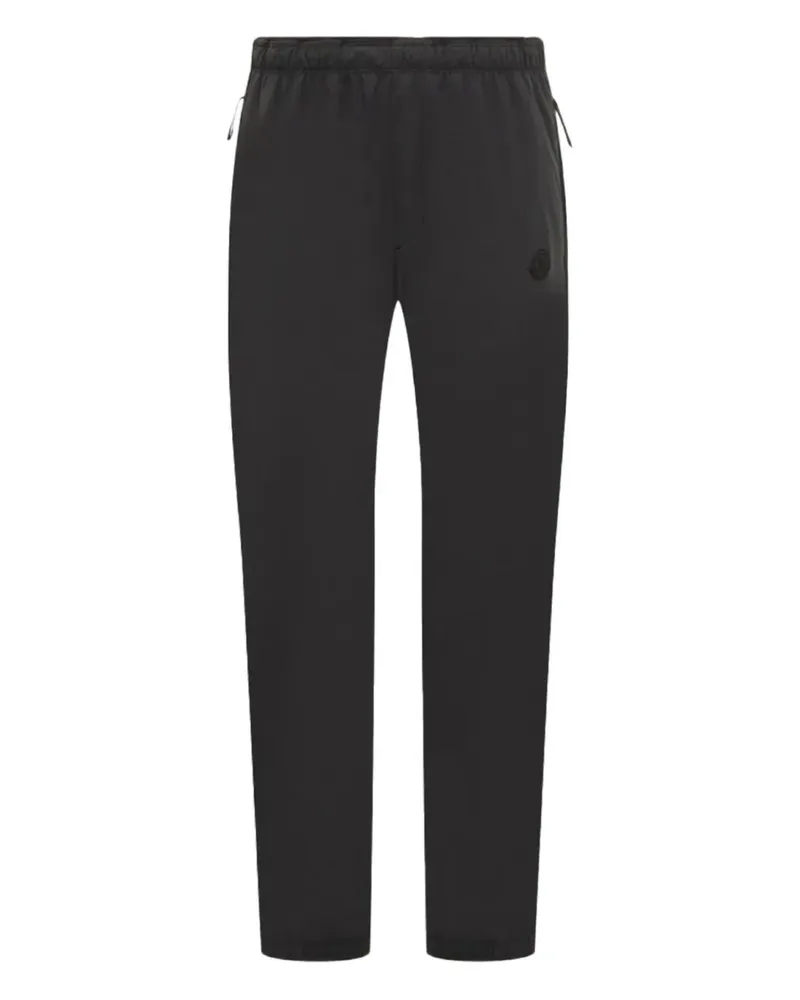 Moncler logo-patch track pants - Schwarz Schwarz