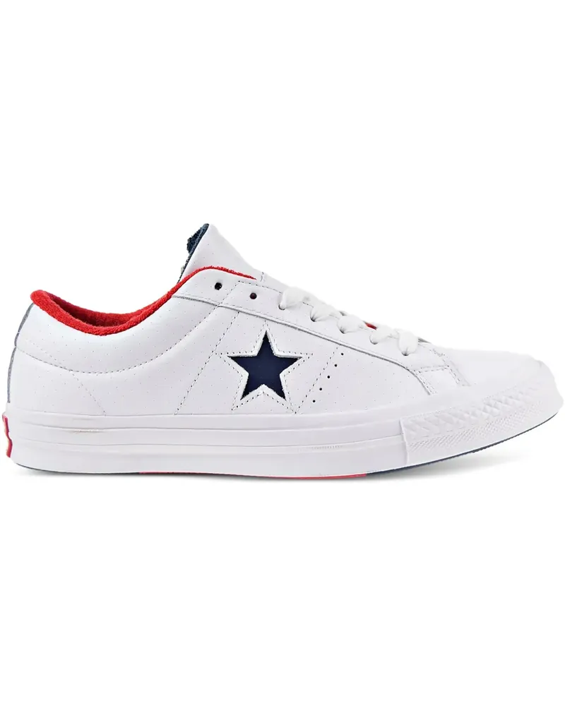 Converse One Star Ox "White" Sneakers - Weiß Weiß