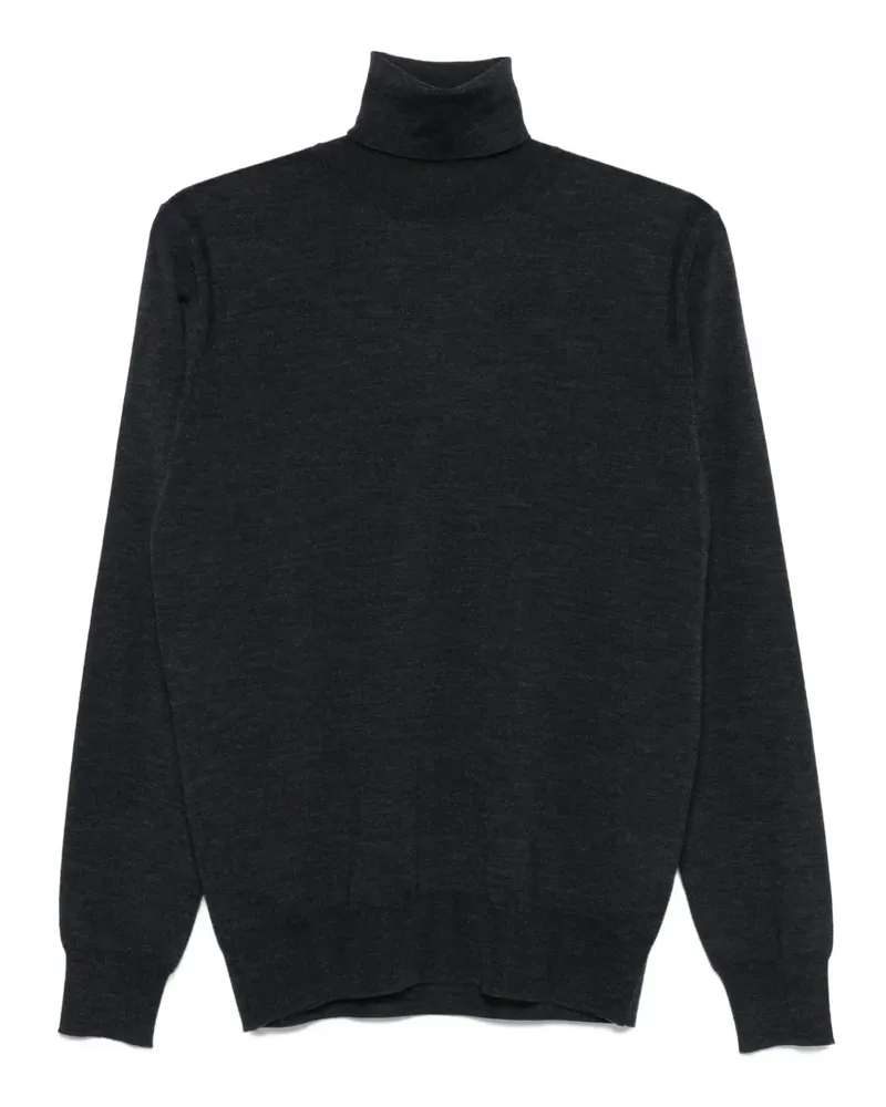 Paolo Pecora Milano Pullover mit Rollkragen - Grau Grau