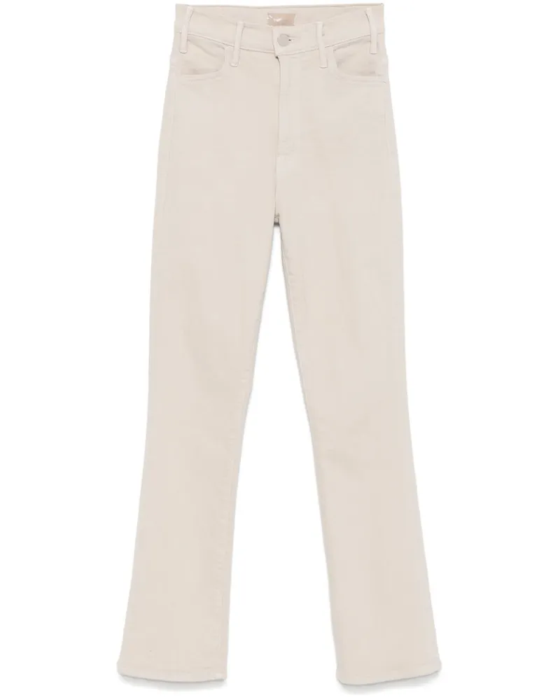 Mother The Hustler Flood Jeans - Nude Nude