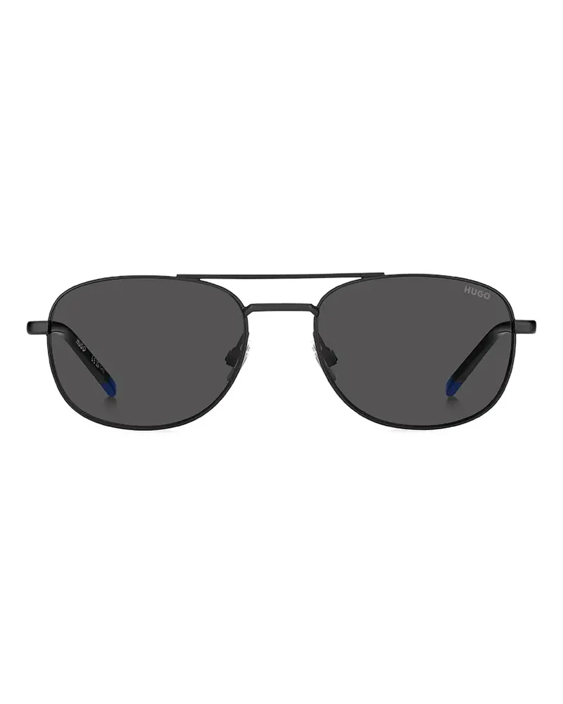 HUGO BOSS Getönte Pilotenbrille - Schwarz Schwarz