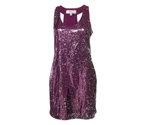 2024 Kleid mit Pailletten - Violett