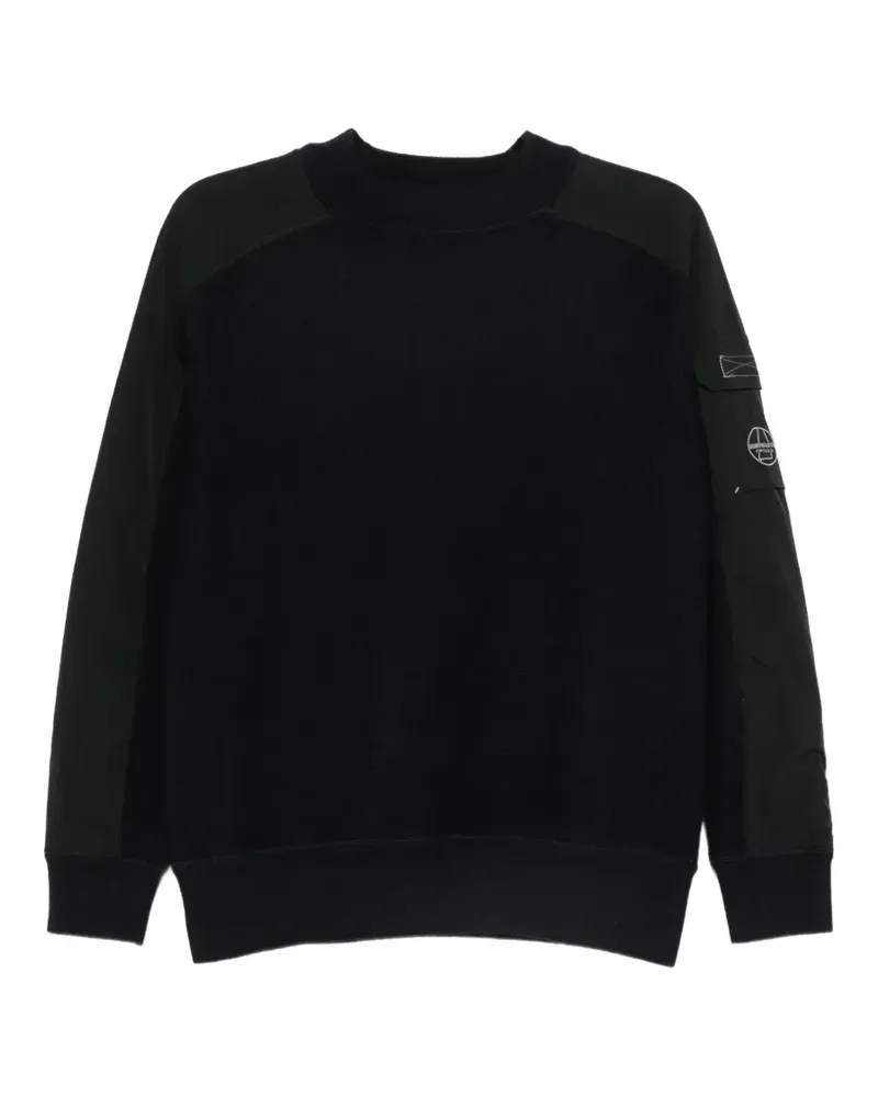 Murphy & Nye Sweatshirt mit Logo-Patch - Blau Blau