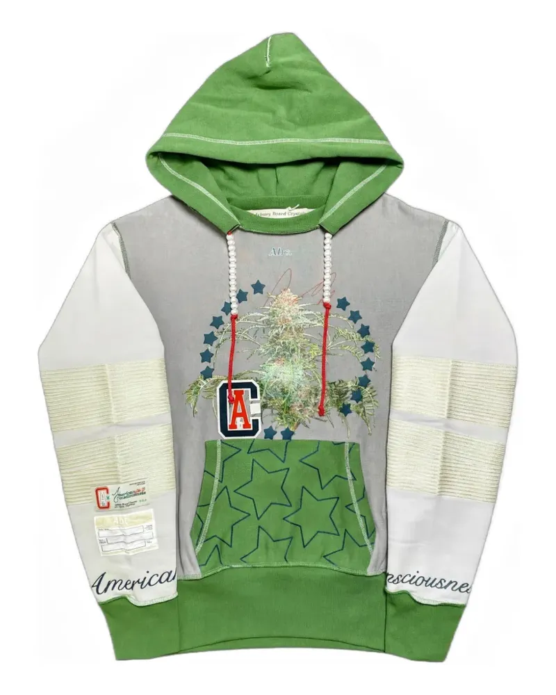 Abc. American Consciousness hoodie - Grau Grau