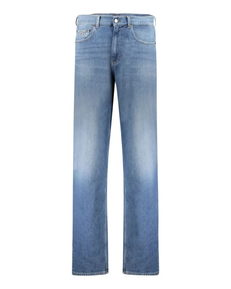 Tommy Hilfiger faded-effect regular-fit denim jeans - Blau Blau