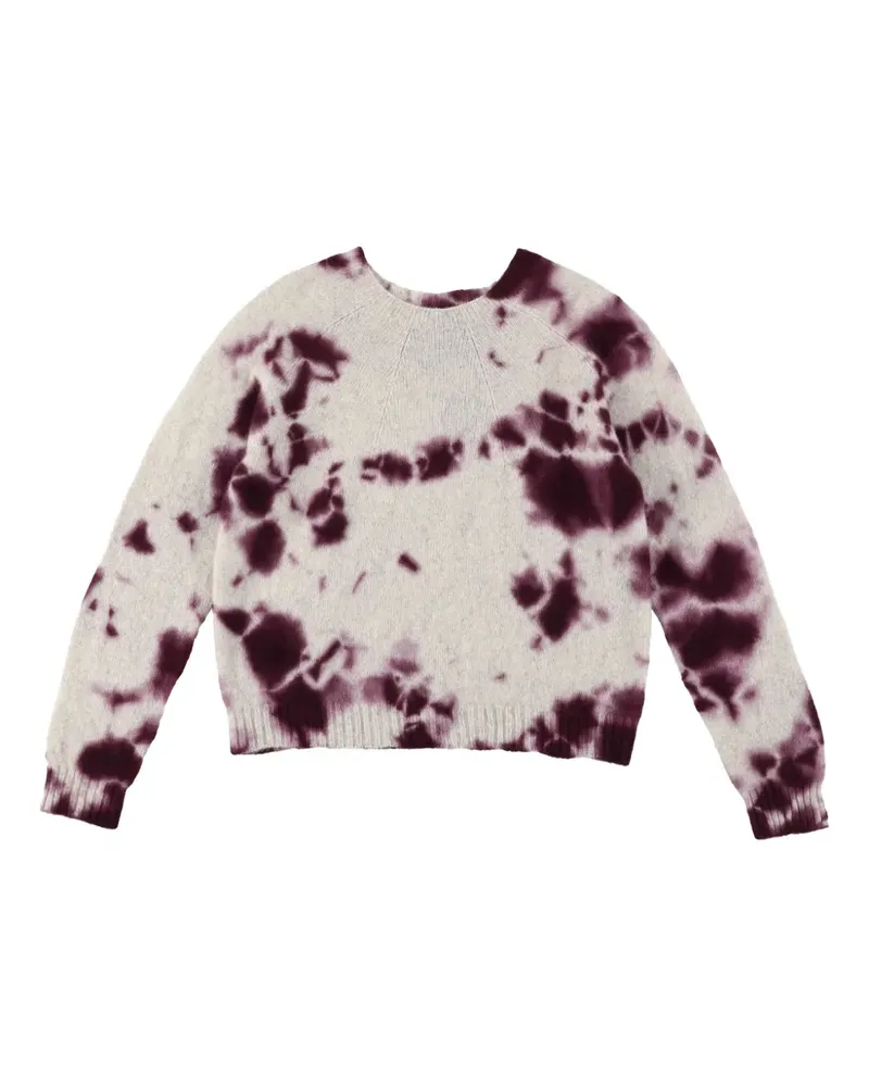 Suzusan Pullover mit Batikmuster - Nude Nude