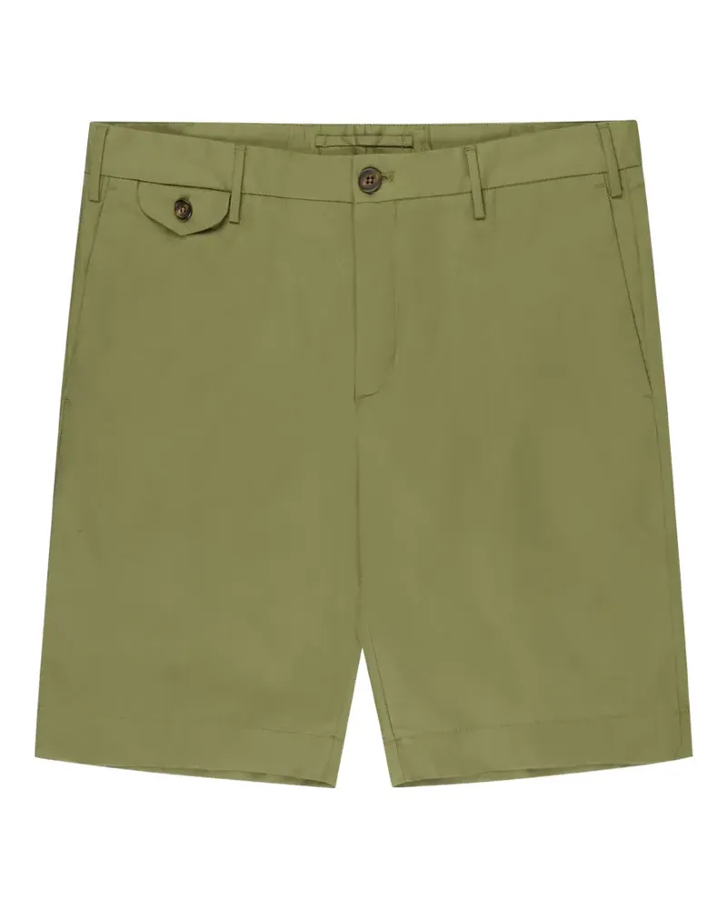 Slowear flap-detail bermuda shorts - Grün Grün