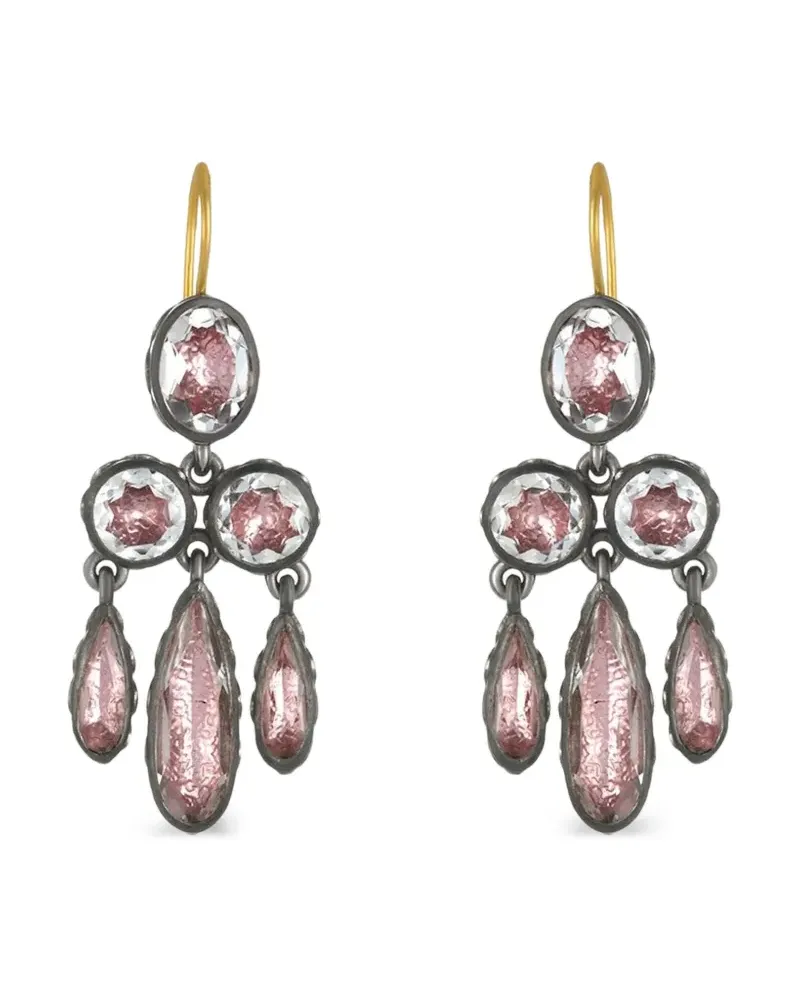 Larkspur & Hawk 14kt Catherine Goldohrringe - Silver Silver