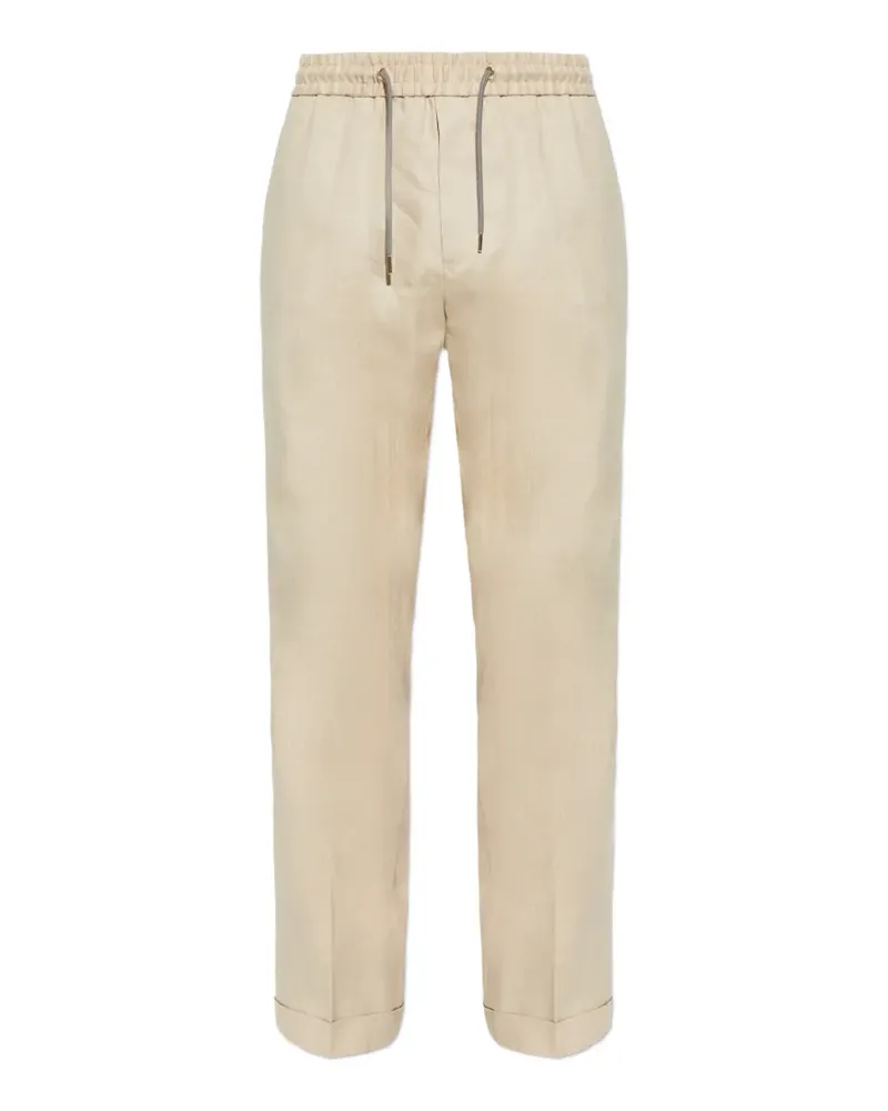 Paul Smith drawstring tailored trousers - Nude Nude