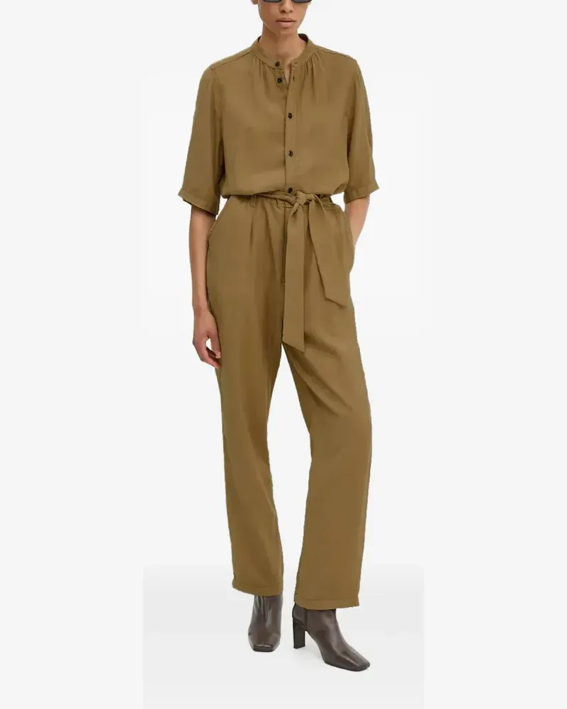 G-STAR RAW belted jumpsuit - Braun Braun