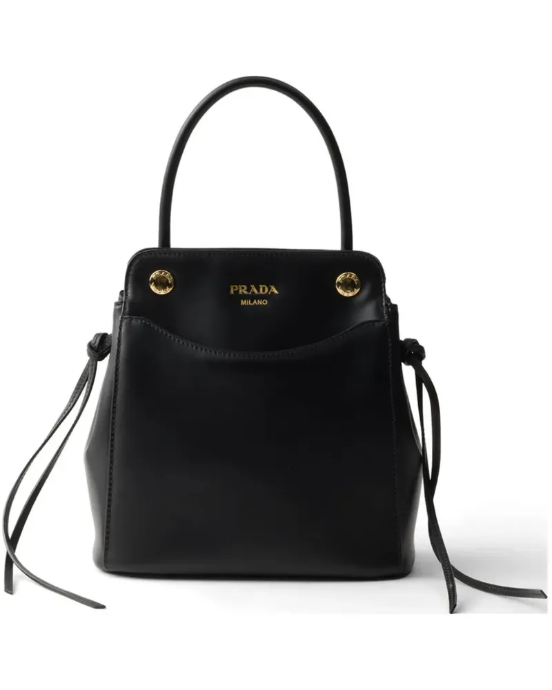 Prada Carry Mini-Handtasche - Schwarz Schwarz