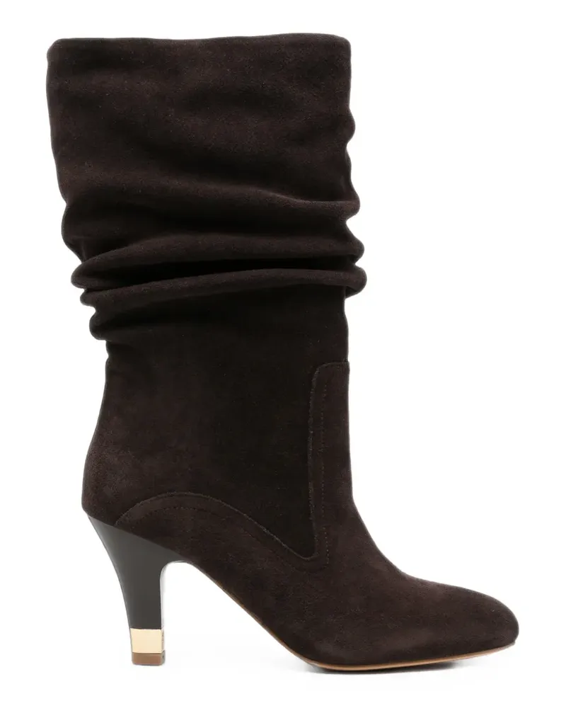 Liu Jo Blake slouchy suede boots - Braun Braun