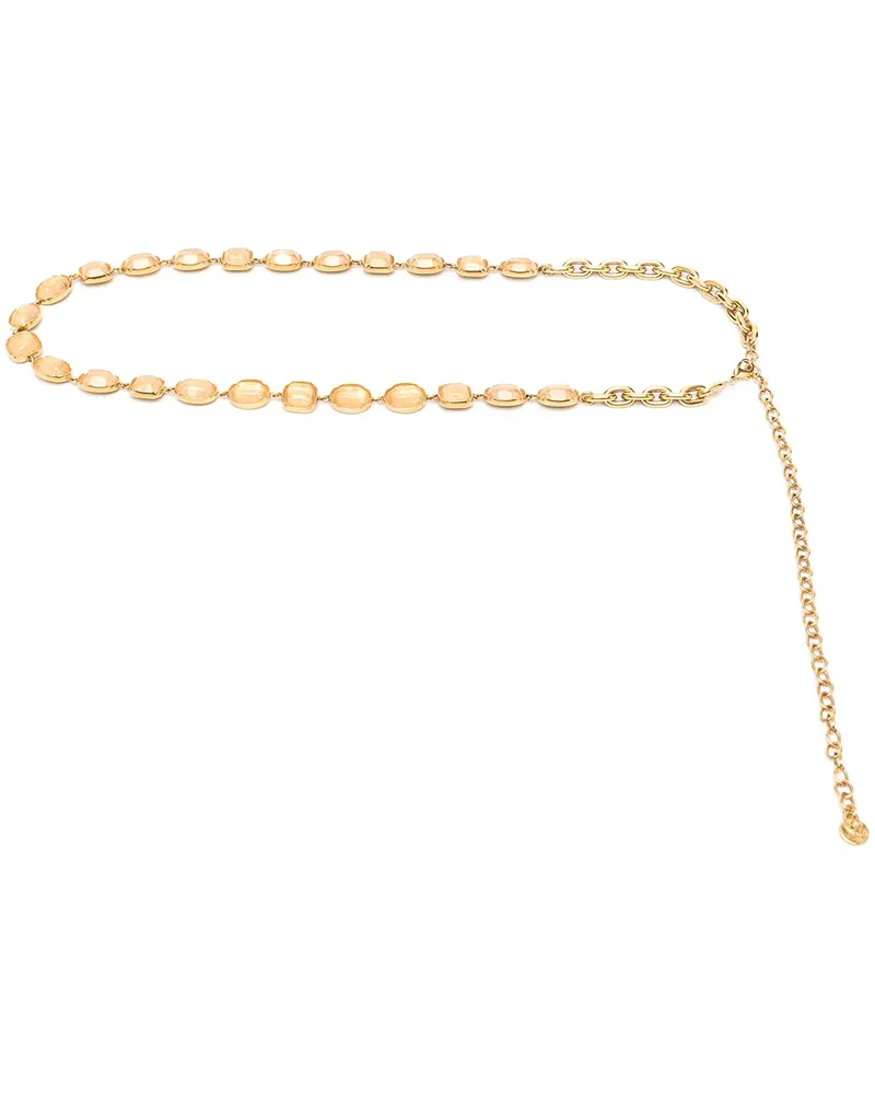 Goossens Paris Gürtel mit Schmucksteinen - Gold Gold