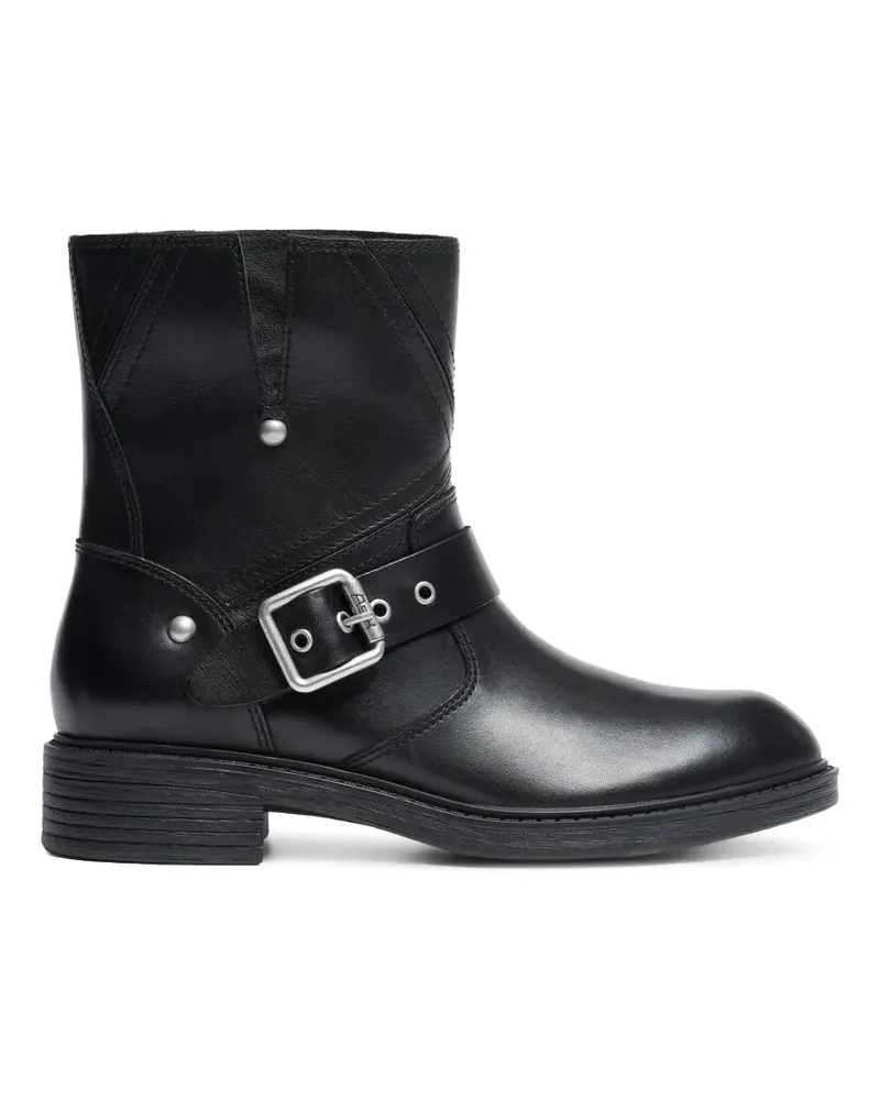 ash Floss Flower Bikerstiefel - Schwarz Schwarz