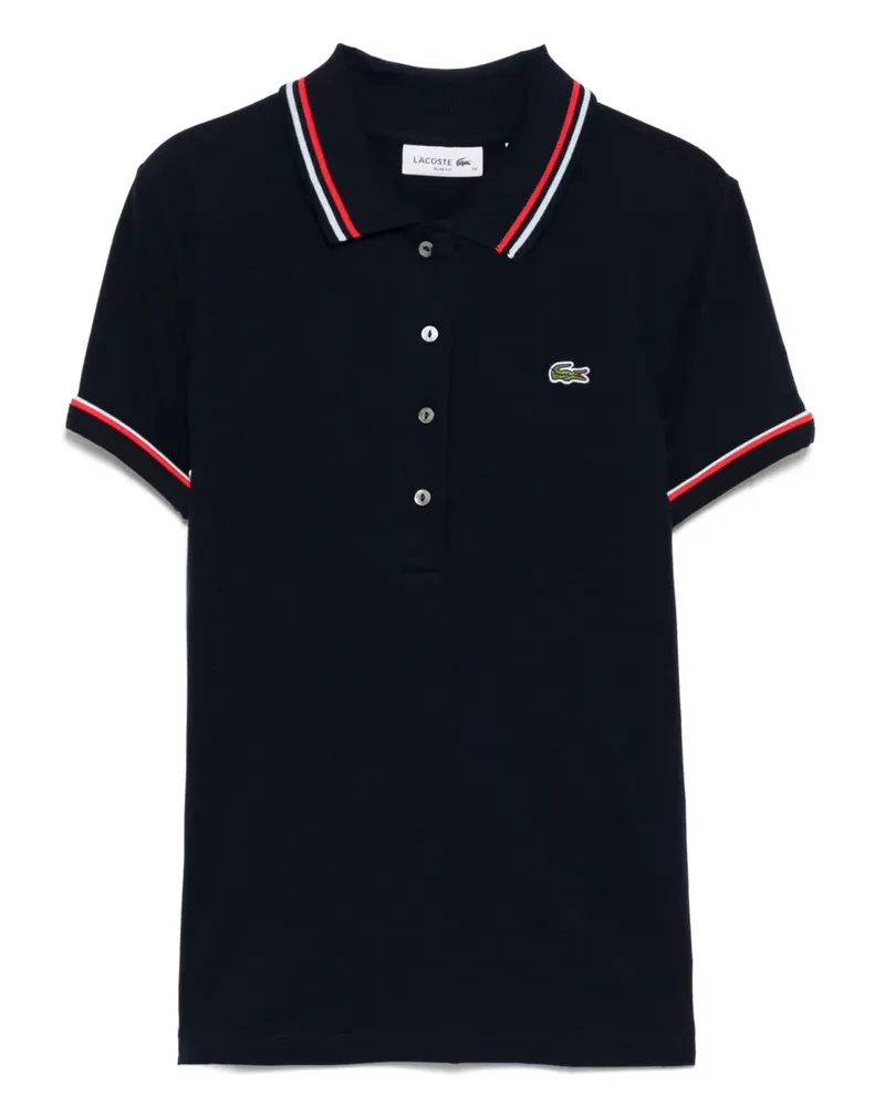 Lacoste Poloshirt aus Jersey - Blau Blau