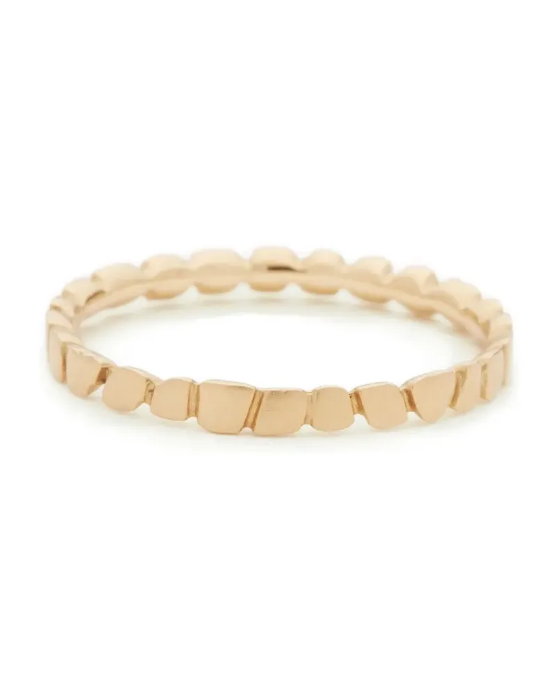 WHITE BIRD 14K yellow gold Noria ring Gold