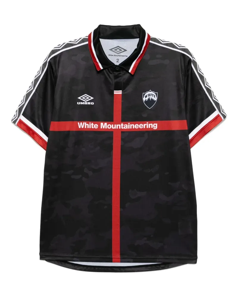 White Mountaineering x Umbro Uniform T-Shirt - Schwarz Schwarz