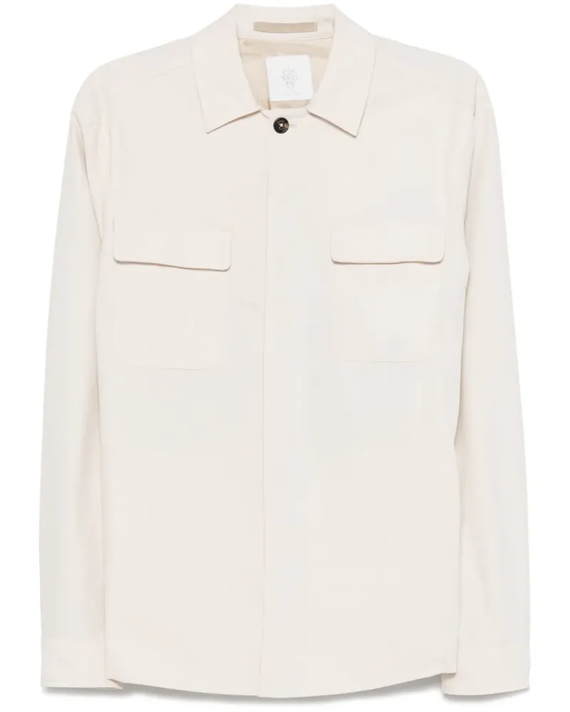 Eleventy Klassische Hemdjacke - Nude Nude