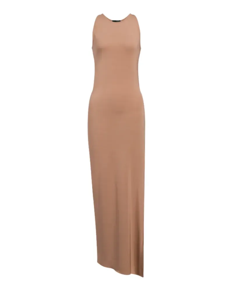 Dondup side-slit dress - Nude Nude