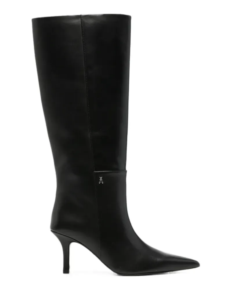 Patrizia Pepe Stiefel mit spitzer Kappe - Schwarz Schwarz