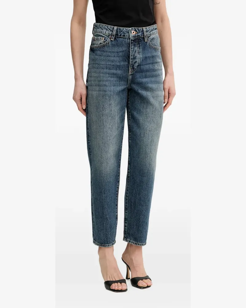 Armani Exchange faded-effect jeans - Blau Blau