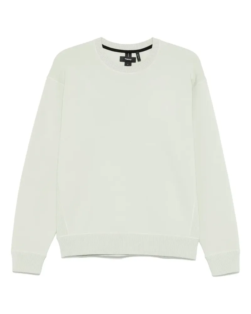 Theory Pullover mit Rundhalsausschnitt - Grün Grün