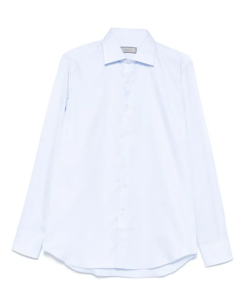 Canali Nuvola Hemd - Blau Blau